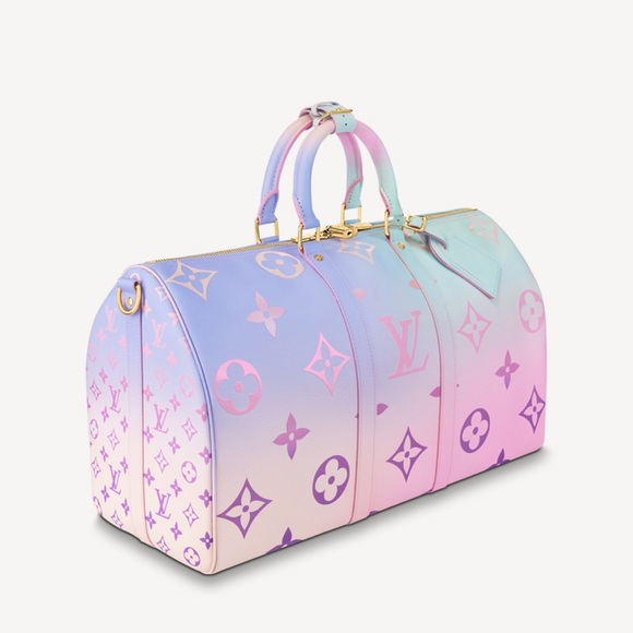 Louis Vuitton Limited Edition Spring In The City Keepall 45B Sunrise Pastel - Picture 4 of 16